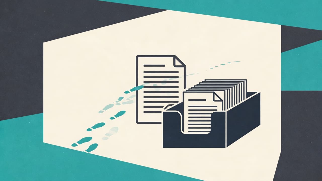 Illustration of a crawled page left outside an index tray of accepted documents